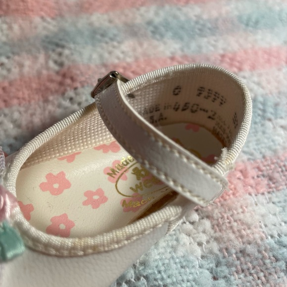 Vintage Wee Kids Baby Shoes Size 0 - Picture 7 of 13